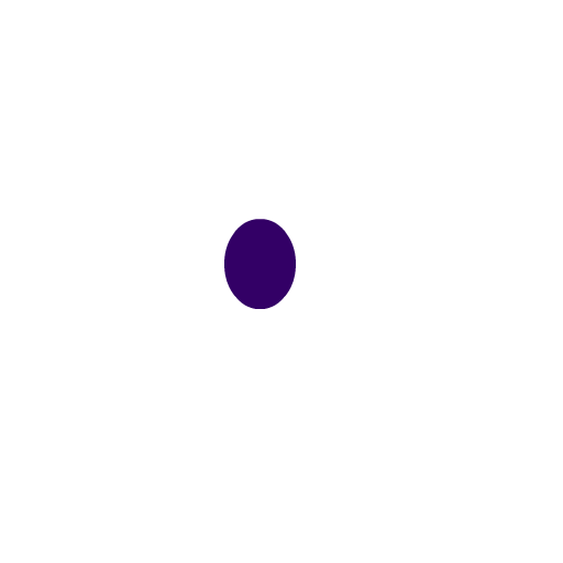 An animation of a circle spiralling.